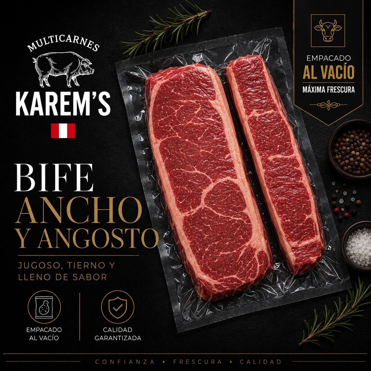 Bife Ancho y Angosto